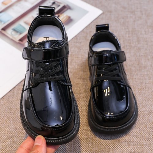 简芙伦男童皮鞋儿童表演出鞋英伦