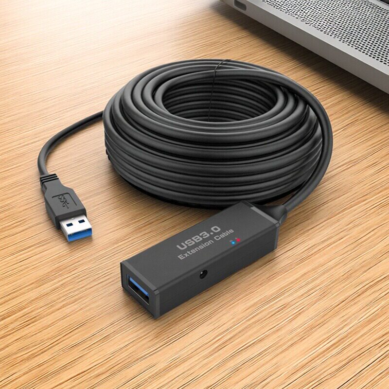 USB3.0延长线公对母高速数据线电脑U盘键盘鼠标摄像头加长线20米