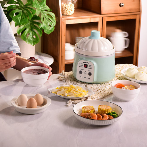 麦豆迷你BB煲小电炖锅陶瓷辅食锅