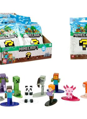 Jada我的世界 Minecraft 迷你公仔 W5 包盲袋 盲盒 金属摆件手办