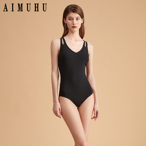 AIMUHU交叉女露背显瘦遮肚性感
