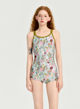 平角竞速泳衣女游泳馆专用竞技专业游泳衣带胸垫2026年新款高级感