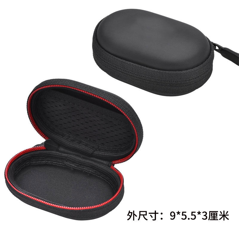 适用默克兰博剃须刀收纳包电动男士刮胡刀保护盒便携迷你刮胡刀包 - 实物图