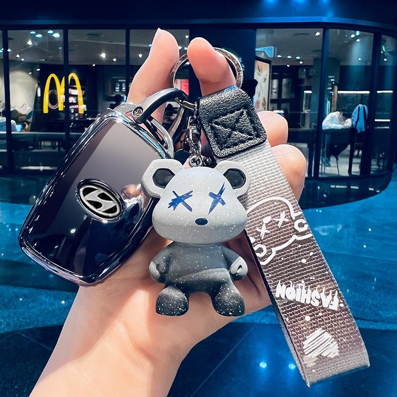 适用现代ix35车钥匙套名图朗动瑞纳全包悦纳索纳塔八领动ix25壳扣