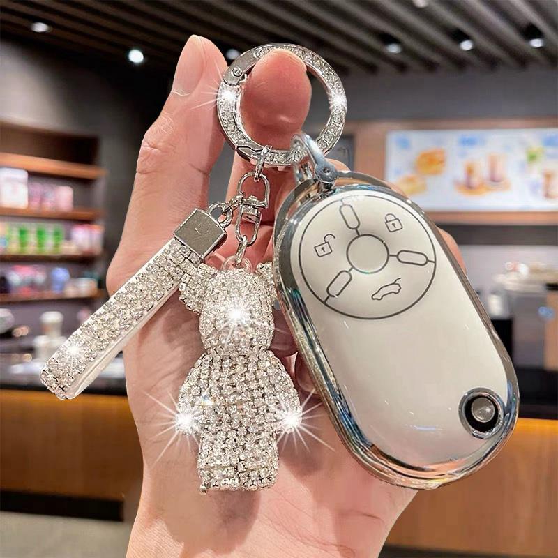 适用奔腾小马钥匙套2024新款一汽奔腾活力萌趣元气马壳扣包可爱女