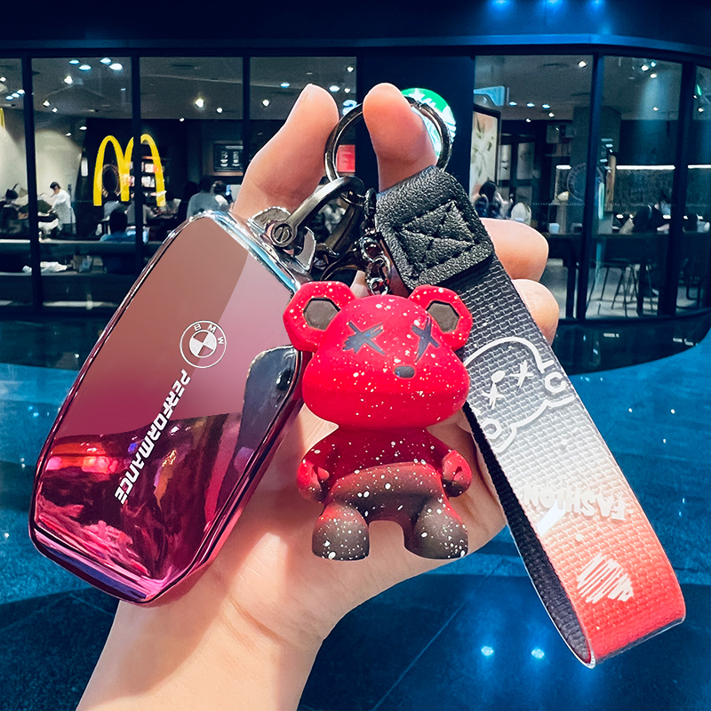 适用于宝马x1钥匙套2025款x5车新款7系735li七5系扣ix1高级i5壳25