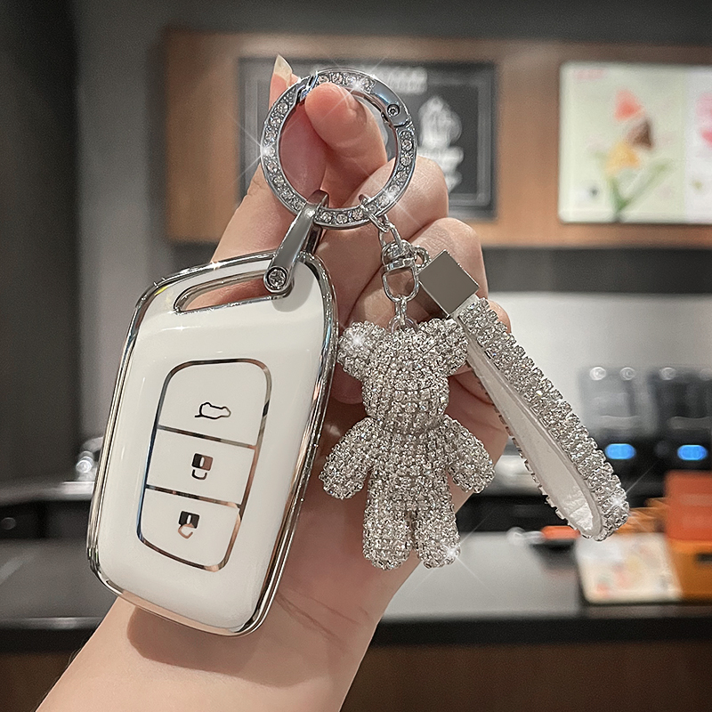 新宝骏KiWiEV钥匙套RC5/RS3/5/7/E300/RM5/Valli/RC6车包壳扣男女