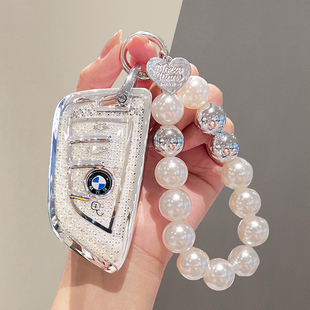 适用于宝马x3钥匙套x5车x1五系i3三530刀锋325li宝马1系525壳扣女