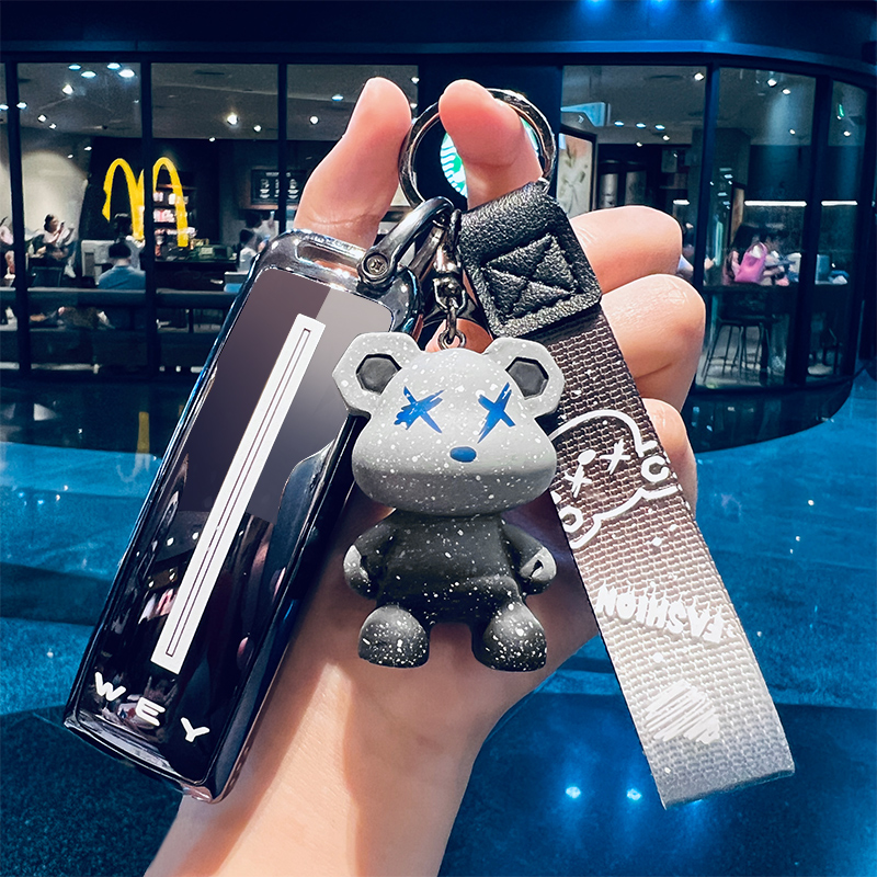 魏派钥匙套vv7车vv6摩卡vv5长城wey壳扣包新魏牌拿铁男女汽车用品