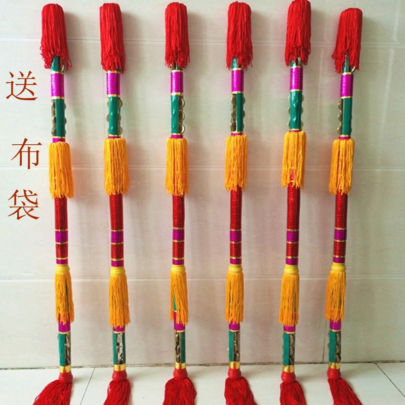 打钱杆连响花棍莲湘舞霸王鞭