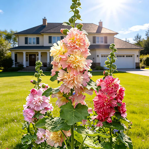 蜀葵阳台花苗逸棵春季