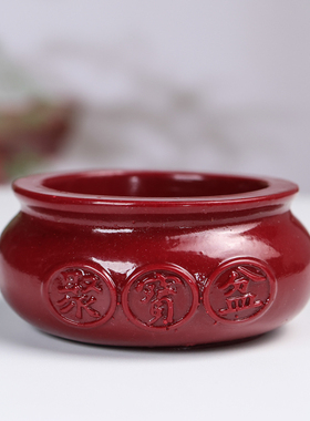 朱砂聚宝盆招财聚财摆件