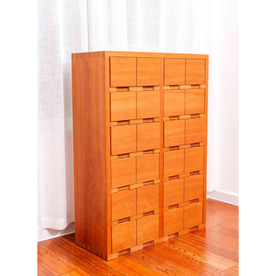 多宝格抽屉柜大容量首饰收纳柜中式多层抽屉式家用多功能储物柜