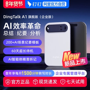 【企业版】钉钉A1 DingTalk AI智能录音笔 会议纪要 AI分析总结实时转写翻译