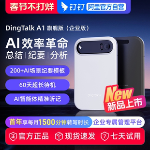 【企业版】钉钉A1 DingTalk AI智能录音笔 会议纪要 AI分析总结实时转写翻译