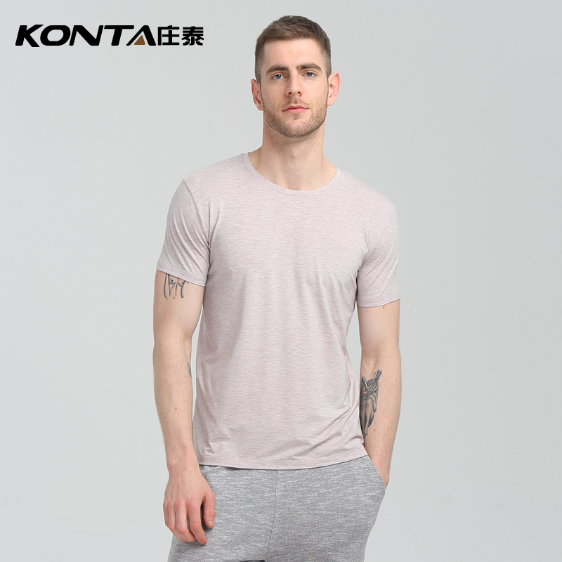 konta庄泰短袖男t恤青年汗衫