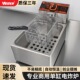 汇利81电炸炉商用油炸锅单缸双缸油炸炉油炸机炸鸡扒小吃炸薯条机