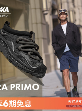 HOKA男女款冬季户外运动休闲舒缓鞋ORA PRIMO保暖复古缓震防滑