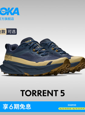 HOKA男女款夏季托伦特 5越野训练鞋TORRENT 5透气耐磨轻便新款