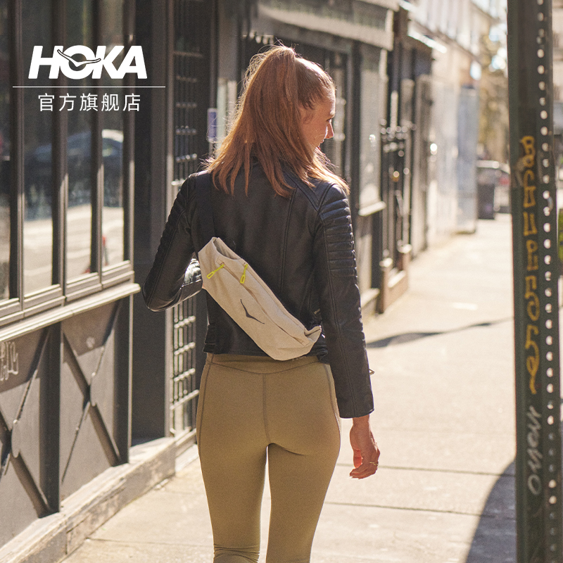 HOKA ONE ONE男女款夏季多功能运动包轻巧耐用腰包跑步运动户外