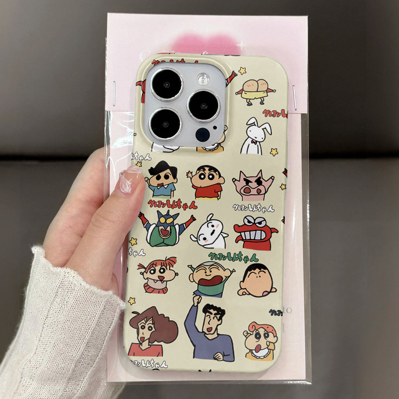 满屏蜡笔小适用苹果手机壳