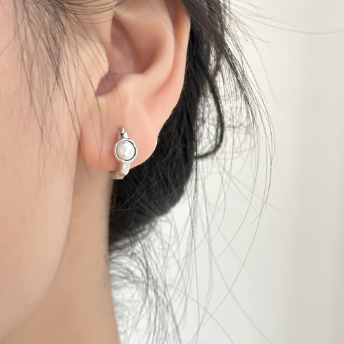 MISSJOJOS925银珍珠耳环