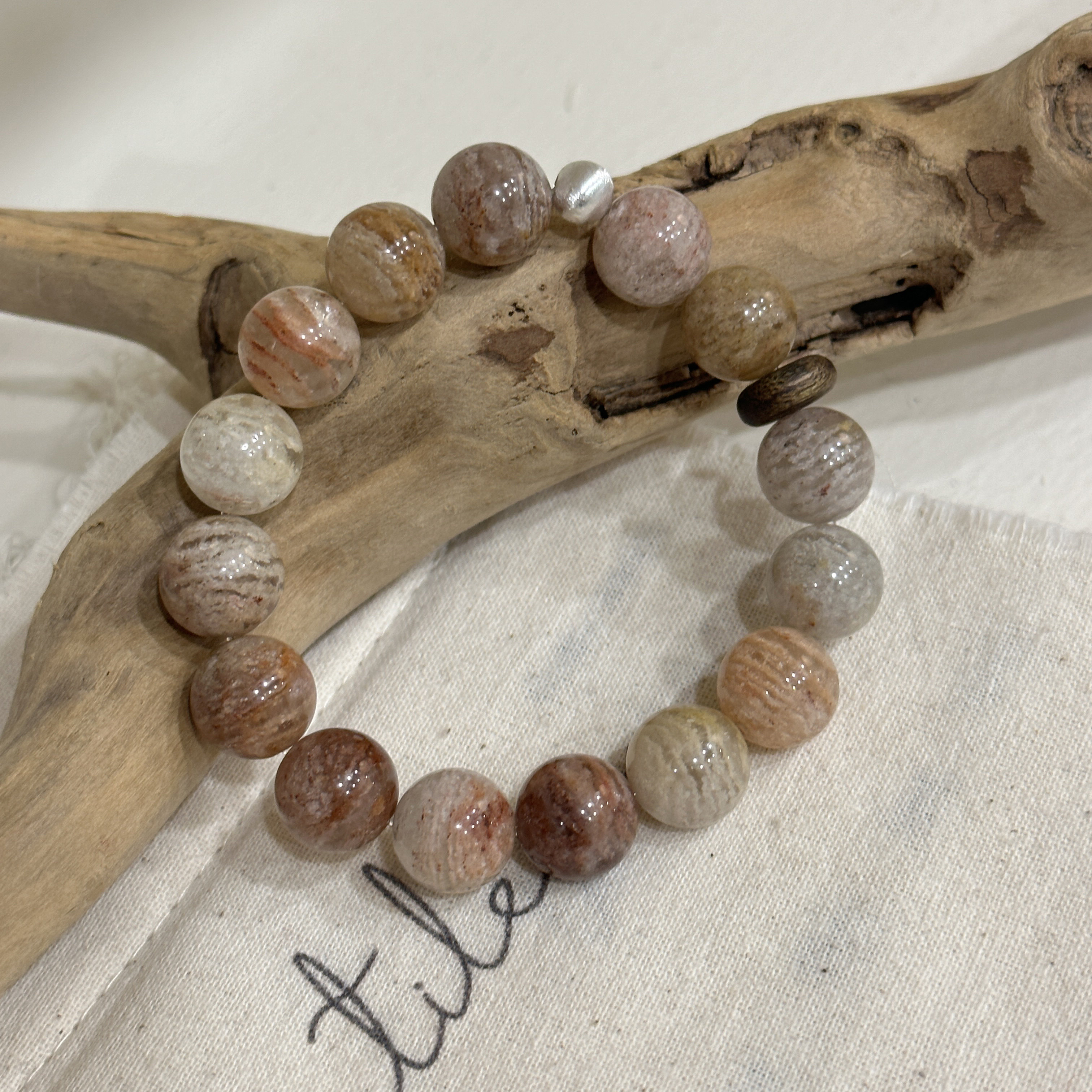 MISS JOJO原创设计时尚简约气质女千层四季珠珠素圈银手链,饰品/流行首饰/时尚饰品新,银饰手链,淘宝优惠券,粉丝福利购,淘宝优惠卷