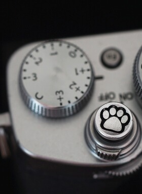 适用于富士佳能徕卡相机热靴盖通用 个性定制相机快门按钮