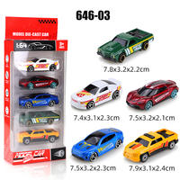 Children's alloy car toys, sliding sports cars, racing car simulation models, children's gifts 1:64 claw machine ornaments thumbnail 5