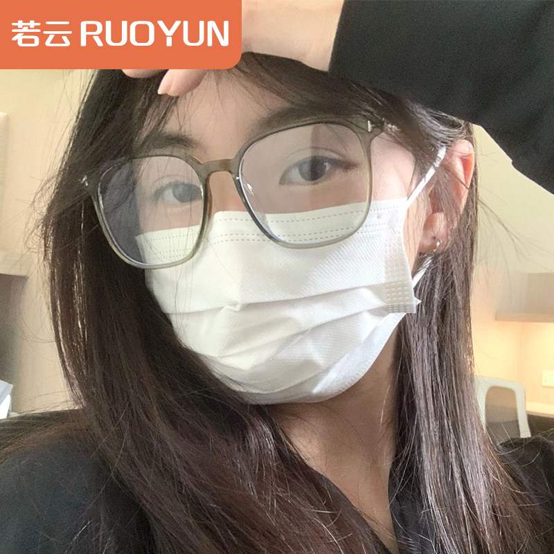 超轻眼镜框女大框显瘦可配度数近视素颜方圆脸韩版显脸小眼睛镜架