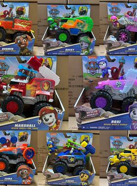 汪汪队立大功第十季大脚车洛希布巴大卡车队狗狗救援怪兽发射玩具