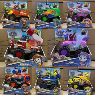 汪汪队立大功第十季大脚车洛希布巴大卡车队狗狗救援怪兽发射玩具