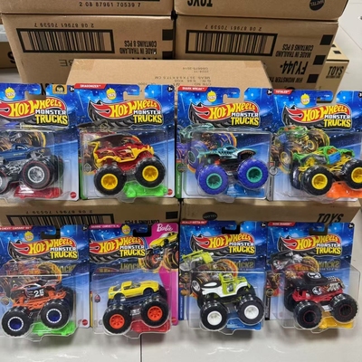 风火轮FYJ44怪兽狂野大脚车系列25E肌肉越野车克尔维特车模玩具