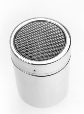 屋诺 UN37101不锈钢撒粉佐料罐厨房烧烤调味瓶糖粉筛烘焙器具