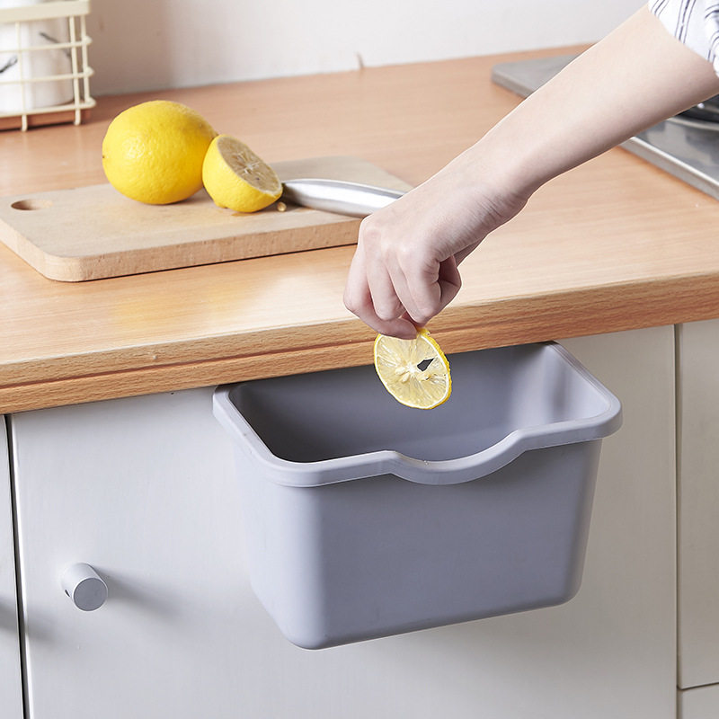 厨房橱柜可挂式无盖垃圾桶大号家用PP塑料 垃圾桶橱柜门悬挂式,家庭/个人清洁工具,垃圾桶,淘宝优惠券,粉丝福利购,淘宝优惠卷