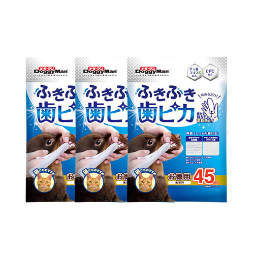 多格漫犬用指套刷护龈去口臭3包