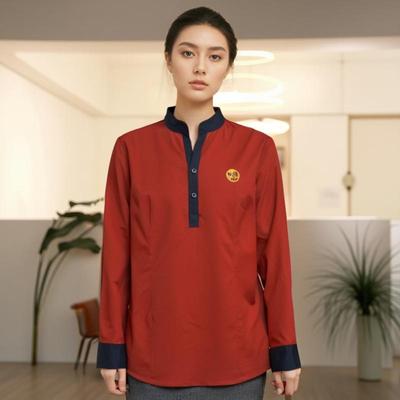 咖啡快餐店西餐厅服务员工作服