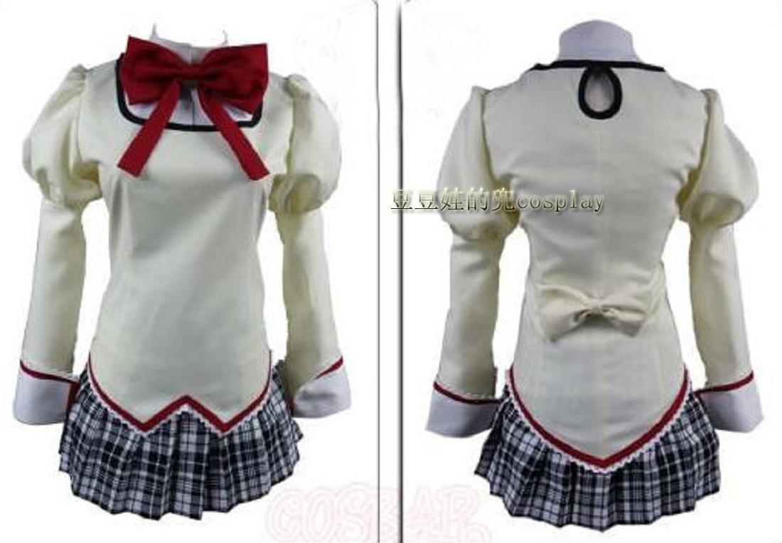 动漫cosplay服装定制 魔法少女小圆cos服装国内免邮定制