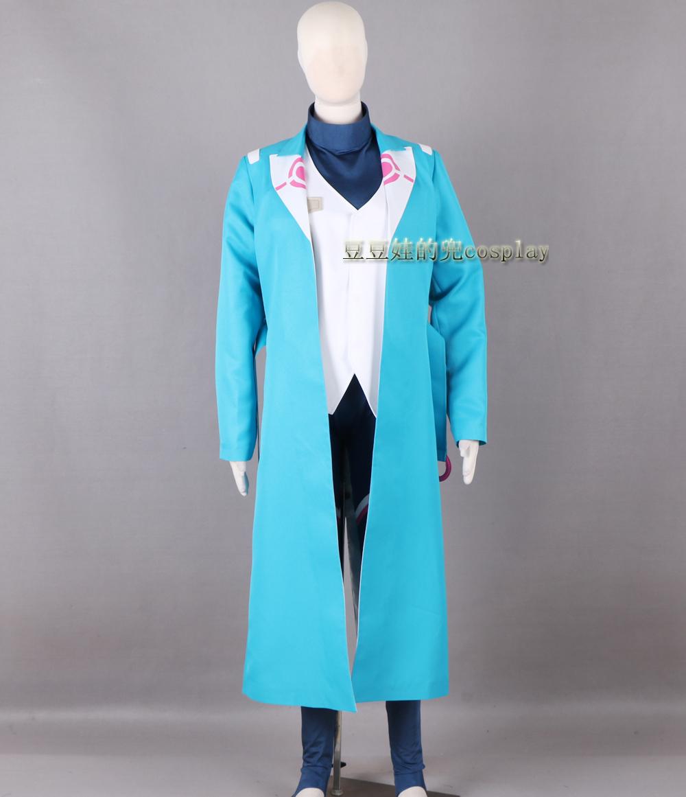 cosplay动漫游戏宠物小精灵 Pokémon GO 蓝队队长cos服免邮定制