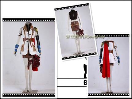 cosplay动漫游戏终幻想13-雷霆装cos服免邮定制
