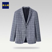 时尚 新款 格纹大口袋挺括休闲西服 春季 一线大牌撤柜撤标2024年男式