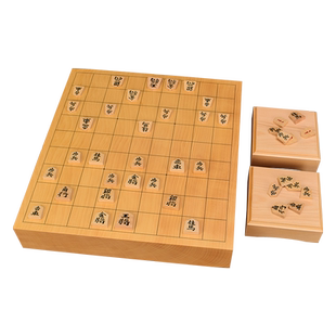 御撰 香榧木将棋盘日本将棋日式碁盤高档收藏日本进口熊须碁盤店