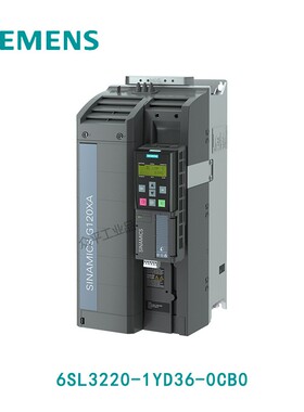 西门子 变频器 G120XA系列 6SL3220-1YD36-0CB0 37kW丨73.5A丨3AC