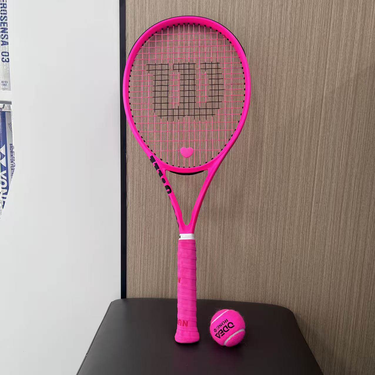 2026威尔胜Wilson ClashV3 欧洲限定巴黎粉ULTRAV5 碳素网球拍