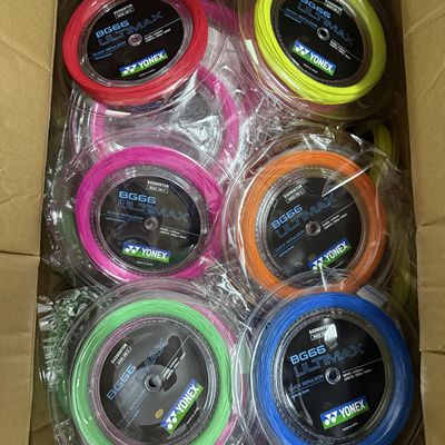 YONEX/尤尼克斯正品BG80 XB63 BGAB BG65BG95羽毛球大盘线200米