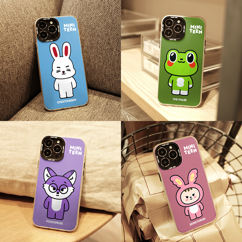 seventeen周边minitee公仔svt可爱苹果iphone16promax手机壳15promax华为全包防摔创意14PRO/13新款原创