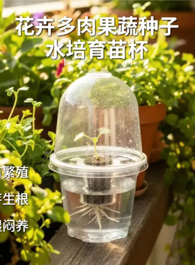 食品级水培植物花卉育苗盆保温湿