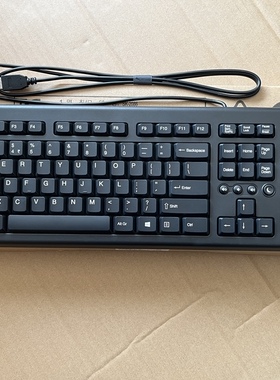 通用有线键盘USB扁口中文版英文SK2086 KU1516 1101U适用于惠普HP