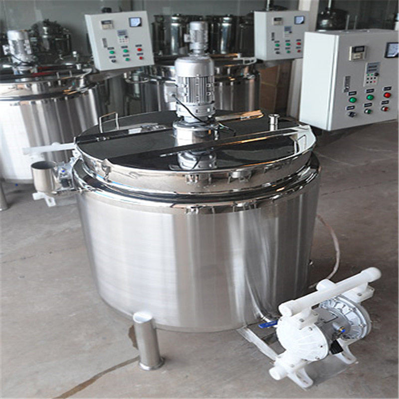 液体搅拌罐不锈钢甲醇搅拌桶电加热化工搅拌罐反应釜发酵罐