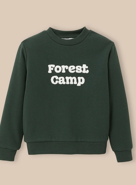 法单小松鼠cyrillus森林营地混纺加厚秋冬羊羔毛外穿儿童长袖外套